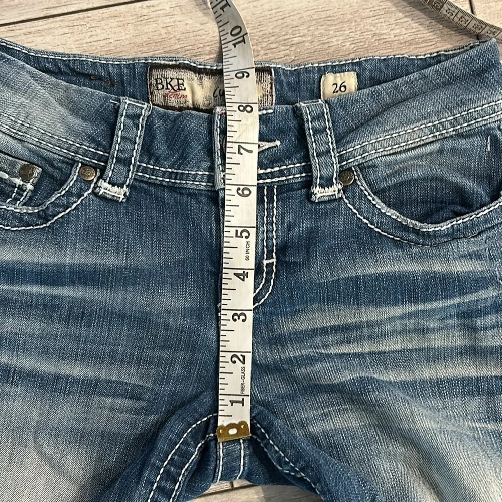 BKE Culture bermuda jean shorts jorts size 26